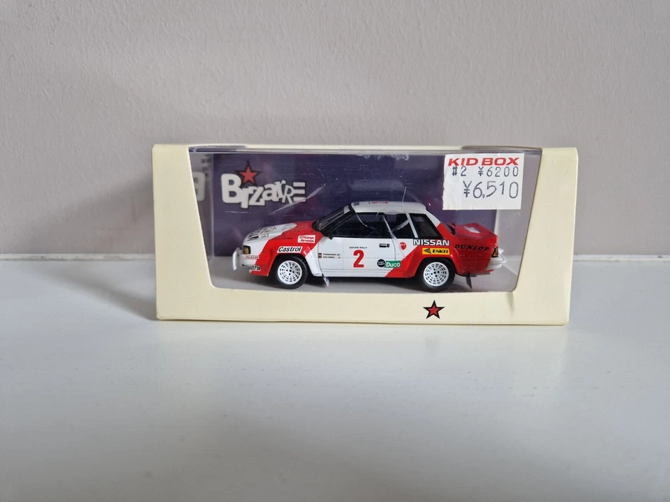 Bizzarro 1/43 Marlboro Nissan 240RS Mehta/Combes - Safari Rally 1984 - BZ221 - Immagine 1 di 4