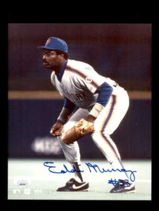 Eddie Murray JSA Coa Signed  8x10 Photo Autograph Mets - Picture 1 of 3