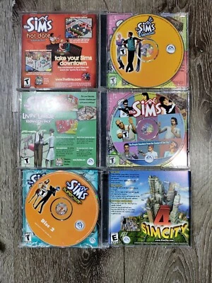 The Sims PC CD-ROM Expansion Pack Lot Superstar & Vacation EA Games Windows Set - Image 1 of 4