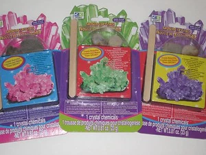 Growing PINK Crystals - Fun Science Toy In Action - Great Kids Science Project - Picture 1 of 3