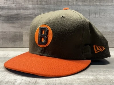 Nuevo de Lote Antiguo New Era 59FIFTY Baltimore Medias Negras Ligas Gorra Ajustada 7 3/4 Foto 1 de 4