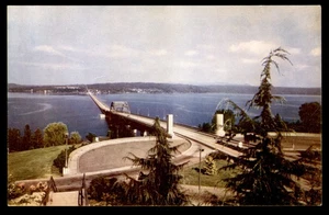 Postkarte Lake Washington Ponton Bridge, Seattle, WA - Bild 1 von 2