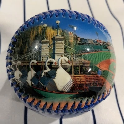 Boston Massachusetts Duck Boats Fenway Faneuil Hall Souvenir Baseball Ball - Image 1 of 4