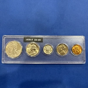 1939-P AU-BU U.S. Mint Coin Set Great Gift-Better Quality Nice Investment A++ - Picture 1 of 12