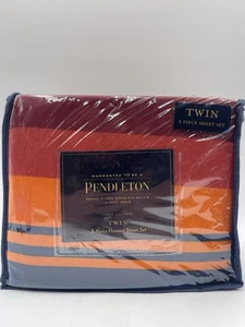 Juego de sábanas de franela Pendleton Twin3 piezas 68”X96” Grand Canyon Multi 100 % algodón nuevo con etiquetas - Imagen 1 de 8
