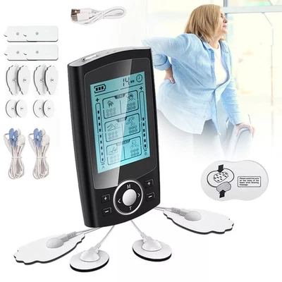 2 Kanäle TENS/EMS/DIY Gerät Schmerztherapie Reizstrom mit 36 Modi für Arm,Bein - Bild 1 von 4