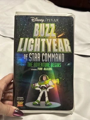 Buzz Lightyear of Star Command: The Adventure Begins (VHS, 2000) Movie Box 13 - Image 1 of 4