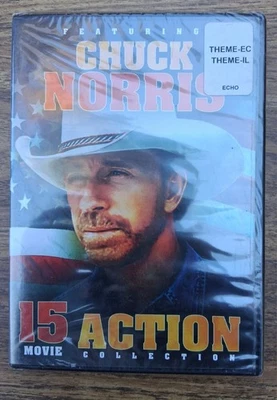 Chuck Norris 15 Movie Action Collection (DVD) BRAND NEW & SEALED  - Image 1 of 2