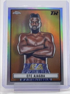 EFE AJAGBA 2024 TOPPS CHROME 1951 TOPPS RINGSIDE BOXING Q3249 - Picture 1 of 2
