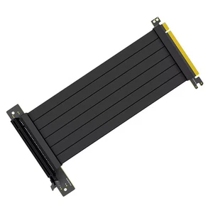 PCIE 16X 3.0 Riser Cable 90 Degree Graphics Card Extension Cable Accessories - Photo 1/10