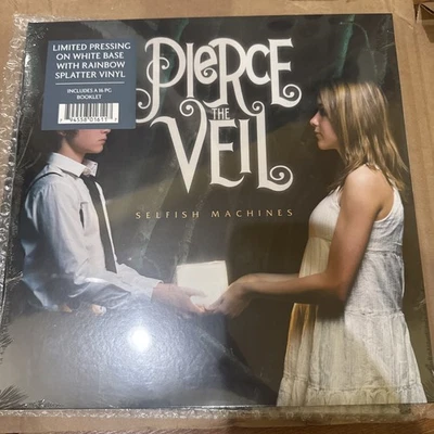 Pierce The Veil Selfish Machines Rainbow Splatter Vinyl LP /1000 SEALED IN HAND - Image 1 of 3