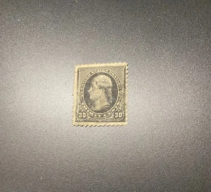 U.S. Scott #228 Thomas Jefferson 1890 30¢ used Single Stamp NG HR THIN SEE NOTE - Bild 1 von 2