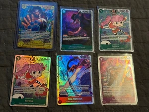 One Piece TCG Bartholomew Kuma OP12-119 SEC English and OP 12 SR’s - Picture 1 of 2
