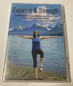 Balance- & Kraftübungen für Senioren 9 Übungen Jane Adams Fitness DVD - Bild 1 von 2