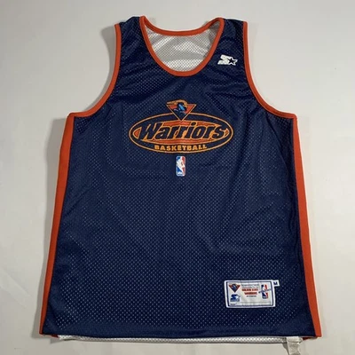 VTG Starter Golden State Warriors Reversible Practice Jersey Mens Medium - Image 1 of 4