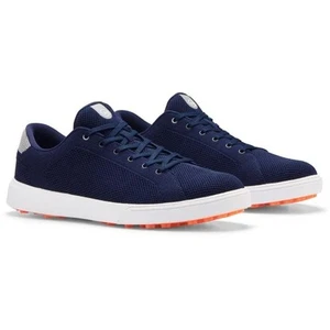 ✨New Peter Millar Golf Drift Hybrid Course Shoe Mens Size 9 White Navy MS24EF70 - Picture 1 of 12