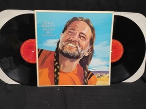 Willie Nelson Greatest Hits & Some That Will Be 2 x Vinyl LP record KC2 37 1981 - Picture 1 of 7