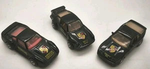 3er PORSCHE SET SCHWARZ MATCHBOX SUPERFAST MB804 MACAU 80ERJAHRE - Bild 1 von 5