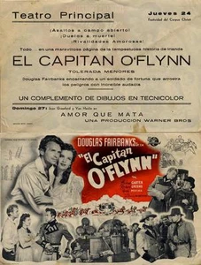 Año 1949. Programa de CINE. Título: El Capitán O´flynn. - Imagen 1 de 1