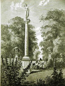 DER LUXEMBURG 1869 Antiker Gravur Kunstdruck Passepartout - Bild 1 von 4
