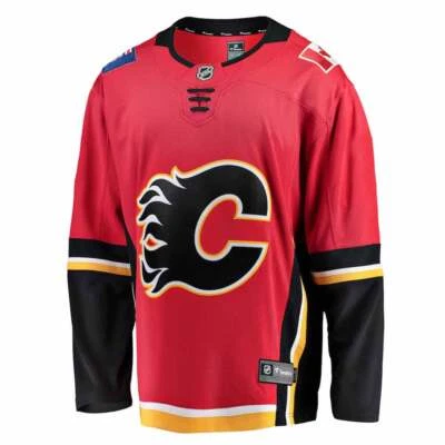 CALGARY FLAMES Officially Licensed FANATICS NHL Jersey size: XS - 5XL - Image 1 of 2