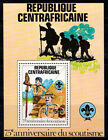 République centrafricaine 1982 Mi. Bl. 163 Bloc Feuillet 100% Neuf ** Scoutisme
