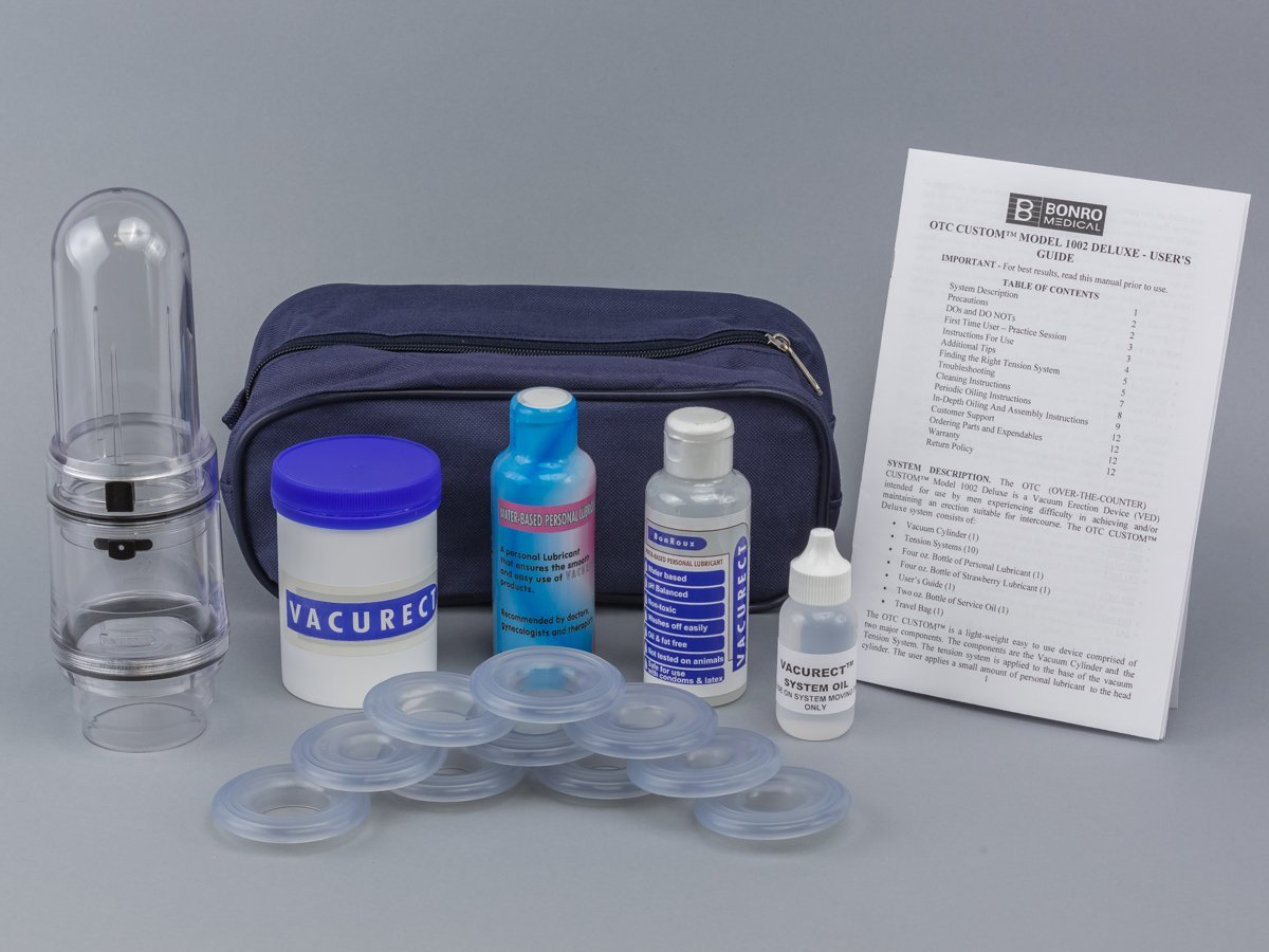 Erectile Dysfunction Vacuum Pump Encore Deluxe Vacuum Therapy System