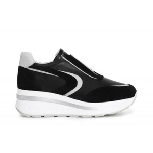 Cafe Noir SNEAKERS SLIP ON IN PELLE E GLITTER - C1DN1025 - Imagen 1 de 10