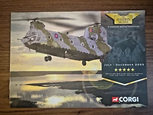 Corgi Collectibles Catalog 2003 July - Dec Diecast Aviation Airplanes Aircraft - Picture 1 of 4