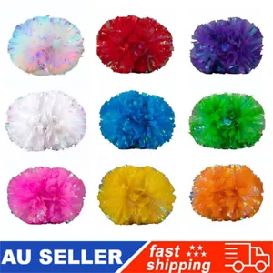 1Pack Cheerleader Cheer Dance Handheld Poms Pom Party Football Club Cheerleading - Picture 1 of 21