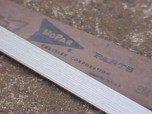 1960 Dodge NOS MoPar GRILLE UPPER MOLDING Dart Seneca Pioneer Phoenix - Picture 1 of 1