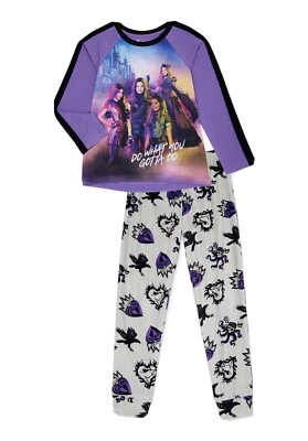 Disney Niñas Descendientes 3 Pijamas Pijama Talla 6/6X Mal Evie Uma Audrey Nuevo con Etiquetas Foto 1 de 4
