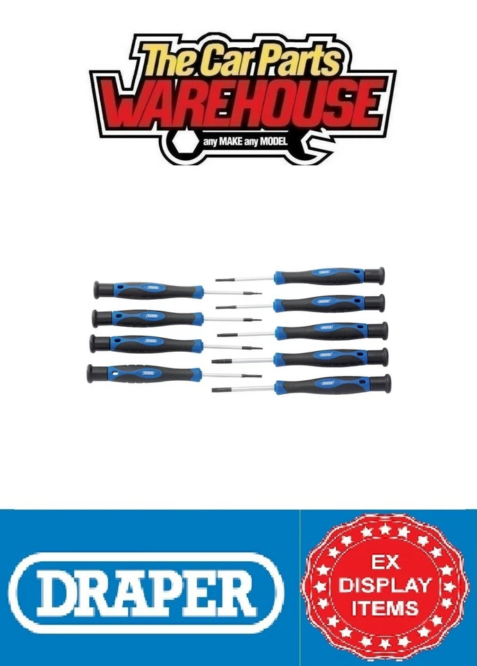 Draper 28117 Draper TX-STAR® Precision Screwdriver Set (9 Piece) -B259- - Image 1 of 1