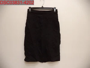 Stain, Kobi Halperin Women's Black Eve Solid High-Waisted A-Line Skirt, Size XS - Picture 1 of 7