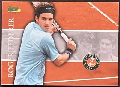 2008 ACE AUTÊNTICO ROGER FEDERER #RG14 ROLAND GARROS CAMPEONATO ABERTO FRANCÊS - Imagem 1 de 2