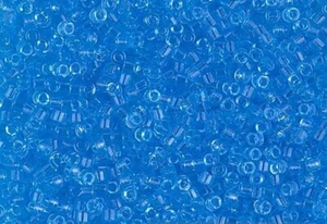 Miyuki Delica Beads 11/0 DB 706 7.2g Transparent Aqua - Picture 1 of 1