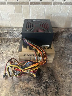 Apevia 450W Raptor Fuente de Alimentación Estuche de Computadora Ventilador con Cables•ATX-RP450W Usado Foto 1 de 4