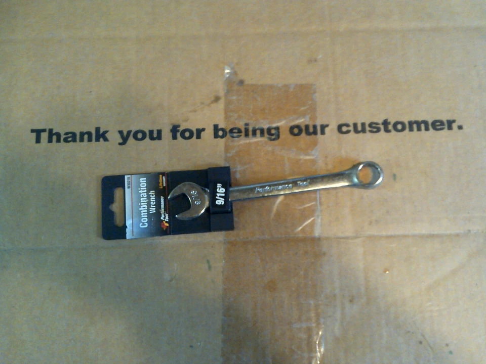 1 Of Performance Tool Part # W30218 Combination Wrench 9/16 12 Point  - Image 1 of 1