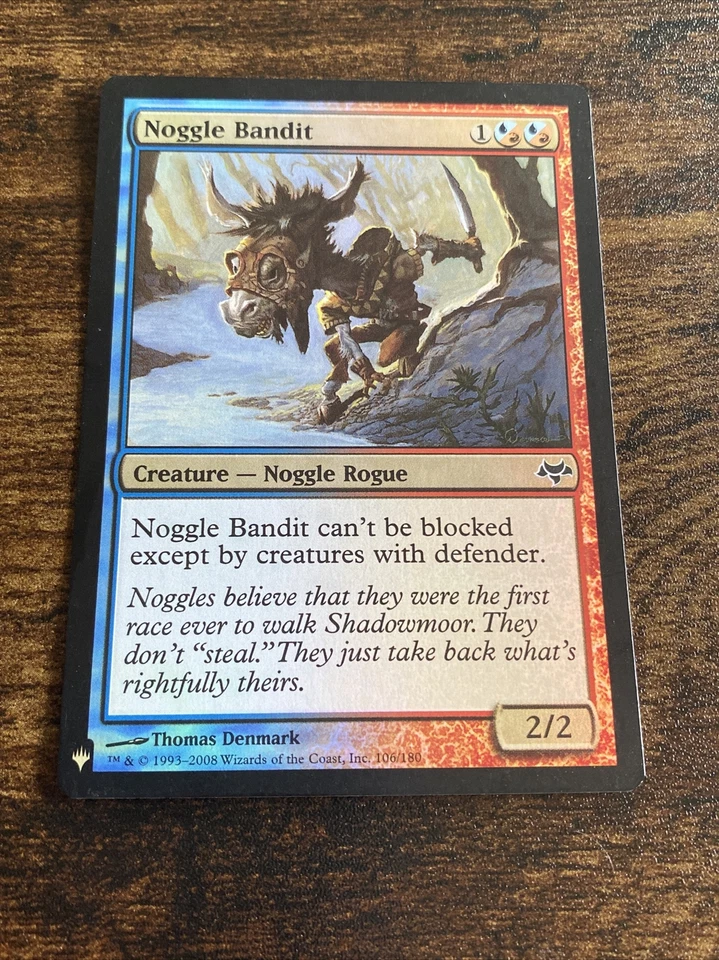 Noggle Bandit Foil Eventide Magic The Gathering MTG #106 C8952* - Image 1 of 1