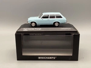 Modellautos 1:43 Minichamps Opel Ascona Voyage 1970 limitiert in OVP - Bild 1 von 11
