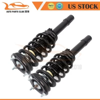 2 peças apoios de suspensão completos rápidos amortecedores molas e montagem para Hyundai Sonata 2000-2005 - Imagem 1 de 4