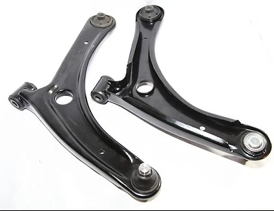 Front LH+RH Lower Control Arms Black for Jeep 07-14 Compass/ Patriot - Image 1 of 4