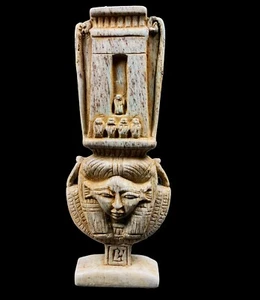 Pieza rara de la diosa egipcia Hathor del cielo y la fertilidad - Imagen 1 de 3