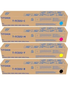T-FC50U Toner Set CMYK für E-Studio 2555C 3055C3555C4555C - Bild 1 von 1
