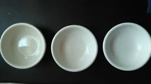 D E McNicol Vitrified China 1929 Small Round Dishes Set Of 3 - Picture 1 of 7