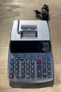 CANON MP11DX Desktop 12 Digit 2 Color HD Printing Calculator Clock & Calendar - Picture 1 of 7