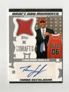 2006-07 Topps Big Game Draft Day Moments Jersey /99 Thabo Sefolosha Rookie RC - Picture 1 of 2