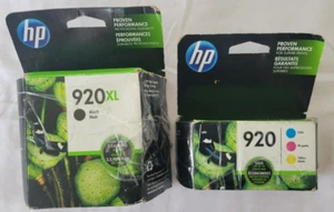 HP 920XL und Kombi 3er Pack Drucker Tintenpatronen HP Officejet Ablaufdatum 17.03., 10.2018 - Bild 1 von 7