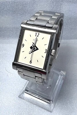 Reloj para mujer Silpada Designs esfera cuadrada de acero inoxidable Foto 1 de 4