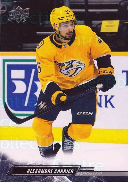 2022-23 Upper Deck #352 Alexandre Carrier - Image 1 of 1